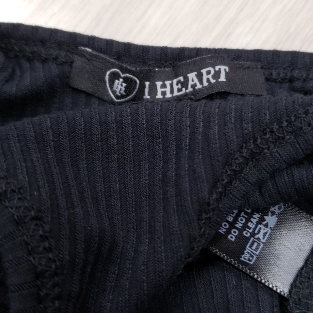 Iron Fist bodysuit thong black ribbed - Picture 9 of 11